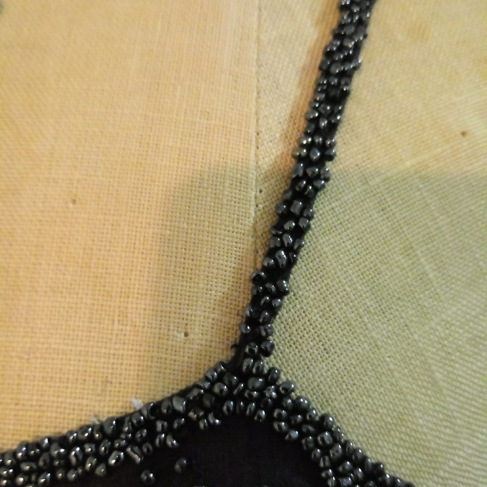 BLACK DRESS BLOUSE - Picture 2 of 8